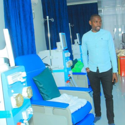 Dialysis Truck Tested at Gatura Health Center