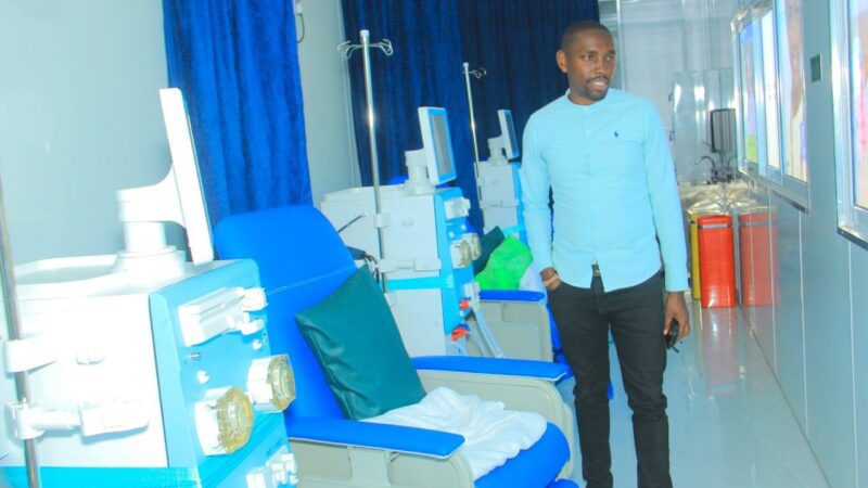 Dialysis Truck Tested at Gatura Health Center