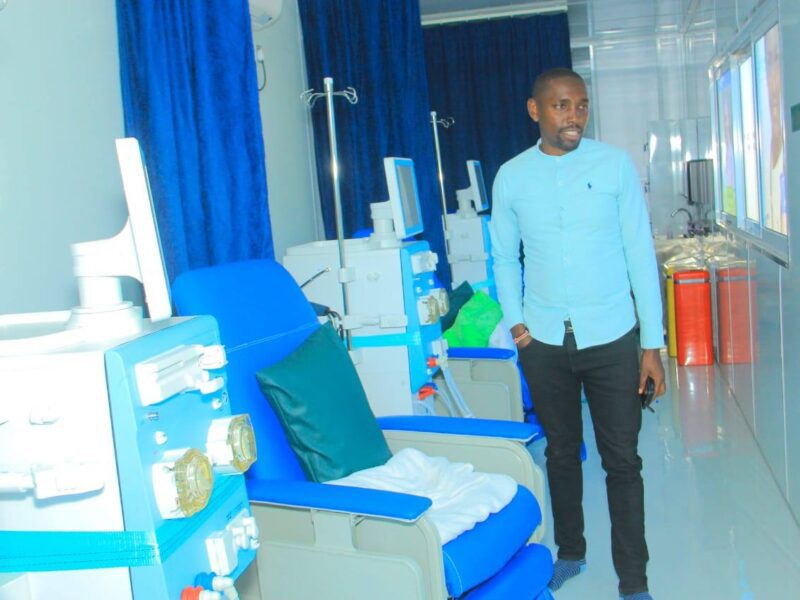 Dialysis Truck Tested at Gatura Health Center