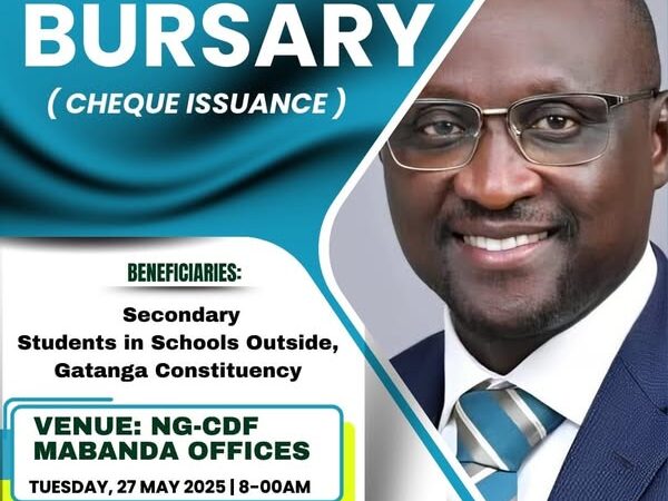 Bursaries for Gatanga Students