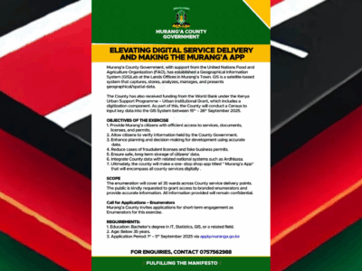 Murang'a County GIS App