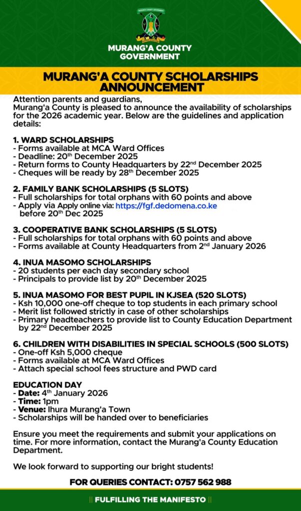 Murang'a County News