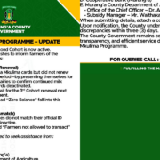 Inua Mkulima Second Cohort Now Active