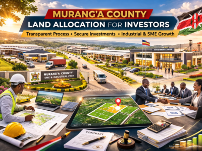 Murang’a County land allocation RFP investors
