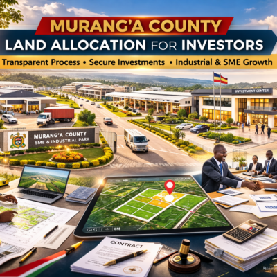 Murang’a County land allocation RFP investors