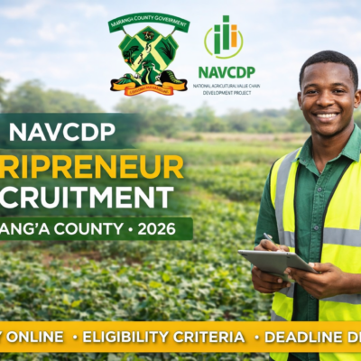 NAVCDP Agripreneur Recruitment 2026 Kariara Ward, Murang'a County