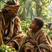 Mugo wa Kîbirû childhood